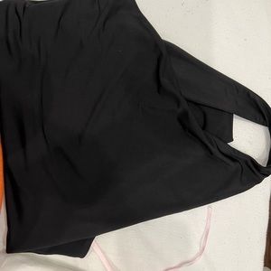 Black superdown bodysuit small